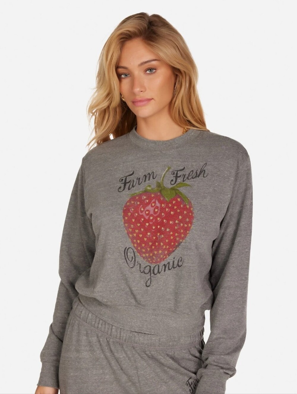 Lauren Moshi Organic Strawberry Spalding sweatshirt - Picture 3 of 13